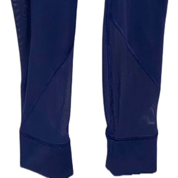 Lululemon Hot Like Agni Navy High Rise Leggings w Mesh Panels - Size S - Picture 9 of 13
